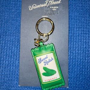 Universal Thread Green Sweet Relish Keychain